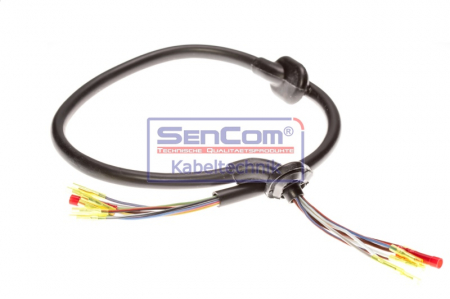 Set reparatie cabluri portbagaj potrivit VW BORA I 1.4-2.8 1998-2013 - (720mm, numar pini: 6, cu capac) [1]