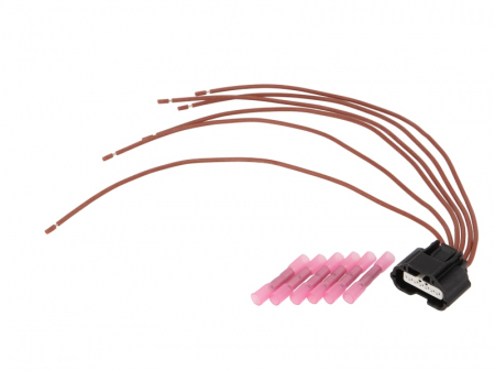 Sistem evacuare - Set reparatie cabluri supapa EGR (250mm, numar pini: 6, fara capac) RENAULT LAGUNA II, MEGANE II, SCENIC II 1.9D dupa 2002