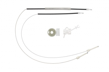 Macara geam - Set reparatie macara geam fata dreapta potrivit FIAT PANDA