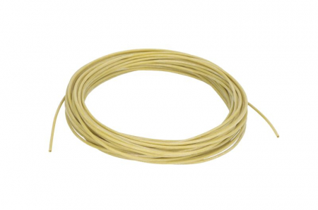 Electrica - Set reparatie un singur fir (culoare: Galben, Silicon, sectiune transversala: 0,5mm, lungime: 10m)