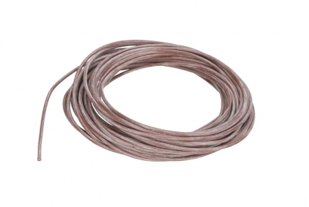 Electrica - Set reparatie un singur fir (culoare: Maro, Silicon, sectiune transversala: 1,5mm, lungime: 10m)