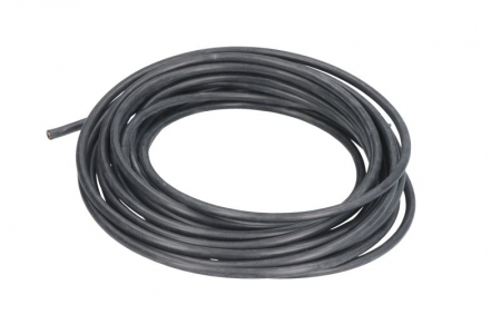 Electrica - Set reparatie un singur fir (culoare: Negru, Silicon, sectiune transversala: 4mm, lungime: 5m)