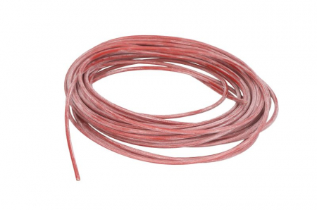 Electrica - Set reparatie un singur fir (culoare: Rosu, Silicon, sectiune transversala: 1,5mm, lungime: 10m)