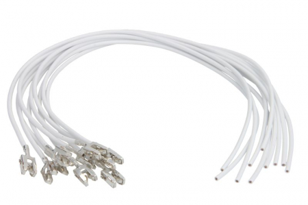 Electrica - Set reparatie un singur fir (Silicon, sectiune transversala: 0,75mm, lungime: 0,3m)