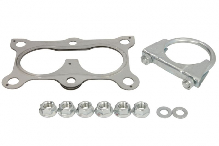 Set montaj esapament - Set sistem esapament potrivit AUDI A3; SEAT ALTEA, ALTEA XL, LEON, TOLEDO III; SKODA OCTAVIA II; VW GOLF PLUS V, GOLF V, GOLF VI 1.6/1.6LPG 2004-2013 (kit de montare)