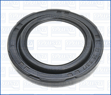 Simering ulei arbore cotit (23x35x7/7) potrivit HYUNDAI ELANTRA III, GRANDEUR, HIGHWAY, I30, SANTA FÉ I, SANTA FÉ II, SONATA V, TRAJET, TUCSON; KIA CARENS II, CARENS III 2.0D/2.2D 03.01- [2]