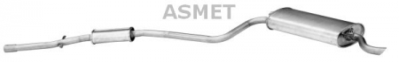 Toba esapament - Sistem evacuare complet 2020mm FIAT SEICENTO / 600 1.1 intre 1998-2010