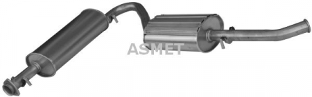 Toba esapament - Sistem evacuare complet CITROEN JUMPER; FIAT DUCATO; PEUGEOT BOXER 1.9D-2.8D intre 1994-2002