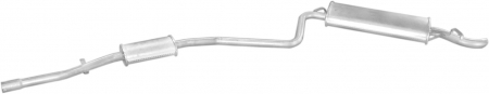 Toba esapament - Sistem evacuare complet FIAT SEICENTO / 600 1.1 intre 1998-2010