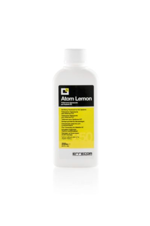 Piese Auto - Soltie dezinfectanta sistem clima ATOM LEMON, 250 ml, 1 buc, aplicație: igienizare, pentru dispozitive cu ultrasunete