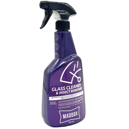 Ulei Lichide tehnice - Solutie pentru curatare geamuri MADDOX, indepartare insecte, 750 ml, cu pulverizator