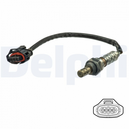 Sonda lambda (250mm) potrivit CHEVROLET EPICA; KIA SORENTO I; MAZDA CX-7; OPEL ASTRA H, ASTRA H CLASSIC, ASTRA H GTC, ASTRA H/KOMBI, ZAFIRA B; SUZUKI BALENO 1.2-2.4 08.02-