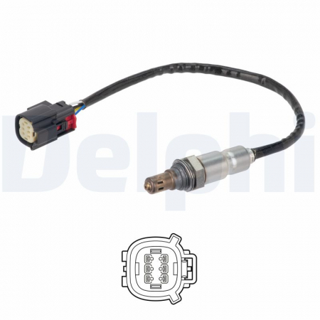 Sonda lambda (310/351mm) potrivit FORD C-MAX II, FOCUS III, FOCUS III/KOMBI, KUGA II, TOURNEO CONNECT V408 NADWOZIE WIELKO, TOURNEO CUSTOM V362, TRANSIT CONNECT 1.5D-2.2D 09.14-