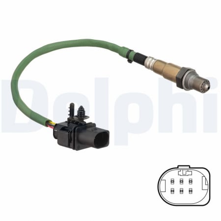 Sonda lambda (330mm) potrivit ALFA ROMEO GIULIETTA, GIULIETTA/HATCHBACK; FIAT 500X, DOBLO, DOBLO/MINIVAN; FORD KUGA II; OPEL COMBO TOUR, COMBO/MINIVAN 1.6D-2.0D 10.01-