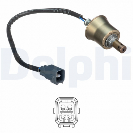 Sonda lambda - Sonda lambda potrivit TOYOTA AURIS, COROLLA 1.6 2006-2014 - (340mm)