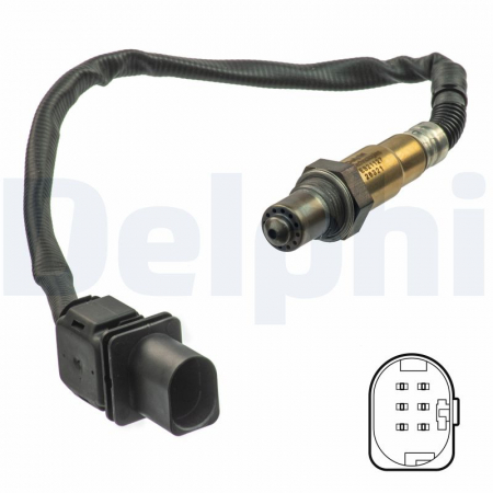 Sonda lambda (401mm) potrivit FIAT BRAVO II, CROMA, CROMA/KOMBI, DUCATO, GRANDE PUNTO, IDEA, STILO; LANCIA DELTA III, MUSA; OPEL COMBO TOUR, COMBO/MINIVAN 1.6D-3.0D 01.04-