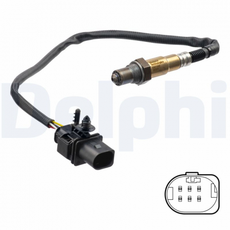 Sonda lambda (501mm) potrivit ALFA ROMEO 159, 166, GIULIETTA, SPIDER; FIAT BRAVO II, DOBLO, DOBLO CARGO, DUCATO, LINEA, PUNTO EVO; LANCIA DELTA III; OPEL COMBO TOUR 1.6D-2.4D 04.02-