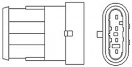 Sonda lambda FIAT MAREA, MULTIPLA, PALIO, SIENA 1.2-1.6CNG dupa 1996 [1]
