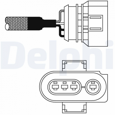 Sonda lambda (numar de fire 4, 1140mm) AUDI A3, A4, A6, CABRIOLET; TOYOTA COROLLA; VW PASSAT, POLO, POLO CLASSIC 1.0-1.8 intre 1987-2005 [1]