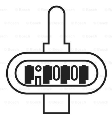 Sonda lambda potrivit BUICK LESABRE, PARK AVENUE, REGAL, SKYLARK; CADILLAC ESCALADE, FLEETWOOD; CHEVROLET ASTRO, BERETTA, BLAZER S10, C1500, C2500, CAMARO, CAPRICE 0.8-5.7 - (numar de fire 4, 335mm) [4]