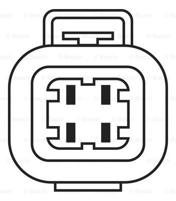 Sonda lambda (numar de fire 4, 377mm) HYUNDAI ACCENT, ACCENT I, ACCENT II, ACCENT III, COUPE, ELANTRA, GETZ, I30, MATRIX, TIBURON, TRAJET, TUCSON; KIA CARENS II, CEE'D, CERATO 1.3-2.0LPG  [3]