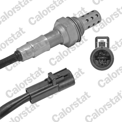 Sonda lambda (numar de fire 4, 525mm) VOLVO C30, S40 II, S60 II, S80 II, V50, V60 I, V70 III, XC60; FORD C-MAX, C-MAX II, FIESTA V, FOCUS, FOCUS C-MAX, FOCUS II, FOCUS III, GALAXY 1.4-6.0  [1]