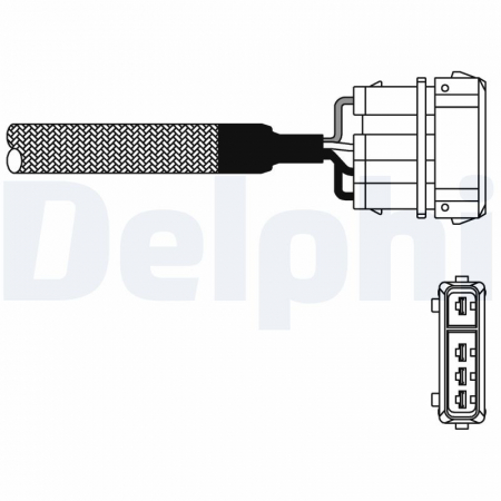 Sonda lambda potrivit SKODA FELICIA CUBE, FELICIA I, FELICIA II; VW CADDY II 1.3/1.6 1994-2002 - (numar de fire 4, 540mm) [1]