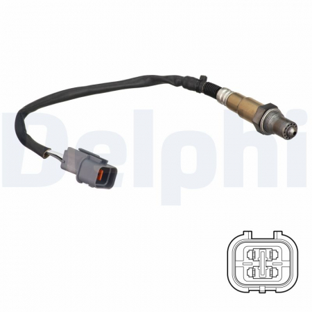Sonda lambda (numar fire 4, 351mm) potrivit CHEVROLET EPICA; HYUNDAI I20 ACTIVE, I20 II; NISSAN X-TRAIL I 1.2-2.2D 06.01- [1]