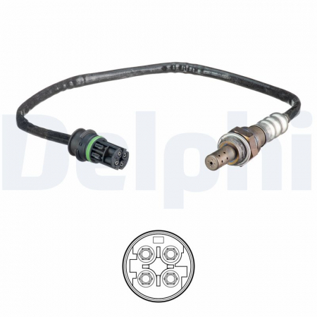 Sonda lambda potrivit VOLVO S60 I, V40; AUDI A6 C5; BMW 1 (E81), 1 (E87), 3 (E90), 3 (E91), X3 (E83), Z4 (E85); CHEVROLET AVEO / KALOS, EPICA, SPARK 1.0-5.7 dupa 1988 - (numar fire 4, 430/460mm) [2]