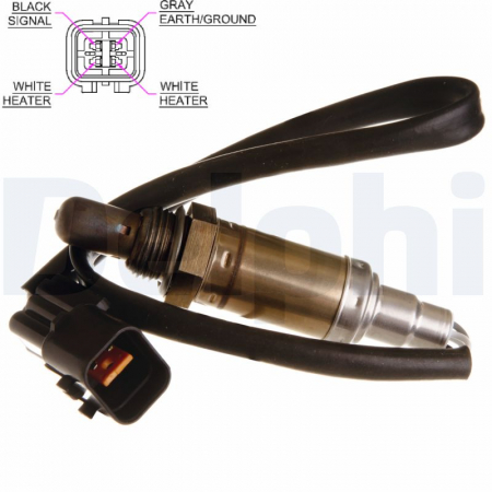 Sonda lambda (numar fire 4, 460mm) potrivit HYUNDAI COUPE II, GRANDEUR, HIGHWAY, SANTA FÉ I, SANTA FÉ II, SONATA IV, TIBURON, TRAJET, TRAJET/MINIVAN, TUCSON, XG 2.5/2.7 12.98-06.15 [2]