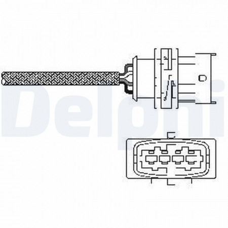 Sonda lambda potrivit OPEL ASTRA G, ASTRA G CLASSIC, ASTRA H, ASTRA H GTC, COMBO TOUR, COMBO/MINIVAN, MERIVA A, VECTRA C, VECTRA C GTS, ZAFIRA B 1.4/1.6/1.6CNG dupa 1998 - (numar fire 4, 502mm) [1]