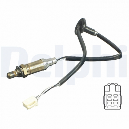 Sonda lambda potrivit MERCEDES A (W168), C (CL203), C T-MODEL (S203), C (W203), C (W204), CLK (C209), E (W211); VOLVO S60 I, V40, V50, XC90 I; AUDI A3 0.8-4.5 dupa 1990 - (numar fire 4, 570mm) [1]