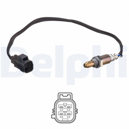 Sonda lambda potrivit VOLVO S90 II, V40, V60 II, V90 II, XC40, XC60 II, XC90 II 2.0/2.0D/2.0H dupa 2015 - (numar fire 4, 570mm) [1]