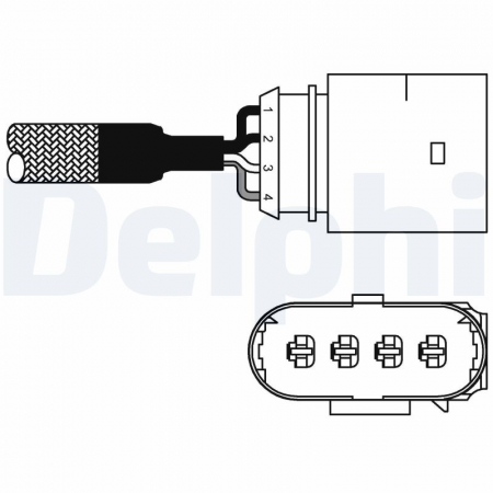 Sonda lambda potrivit AUDI A3, A4 B5, A4 B7, A6 C5, A6 C6, R8, R8 SPYDER, TT; CHEVROLET CRUZE, EPICA, ORLANDO; FIAT TALENTO; KIA SORENTO I; MAZDA CX-7 1.0-5.2 dupa 1993 - (numar fire 4, 730mm) [1]