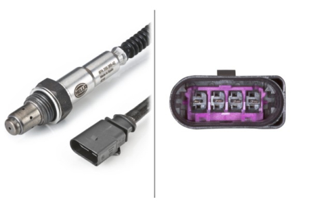 Sonda lambda - Sonda lambda (numar fire 4, 750mm) potrivit AUDI A1, A3, A4 B7, A4 B8, A5, A6 ALLROAD C6, A6 C6, A8 D3, A8 D4, Q7, R8, R8 SPYDER; FIAT PUNTO; OPEL CORSA C, CORSA D 1.2-5.2 10.97-07.18