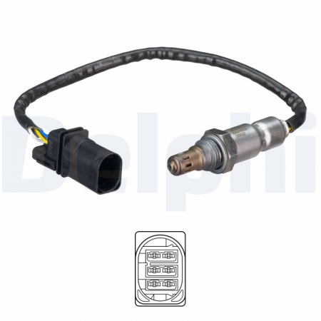 Sonda lambda - Sonda lambda potrivit FIAT DUCATO 2.3D dupa 2006 - (numar fire 5, 360mm)
