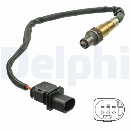 Sonda lambda - Sonda lambda potrivit BMW 3 (F30, F80), 3 (F31), 3 GRAN TURISMO (F34), 4 (F32, F82), 4 (F33, F83), 4 GRAN COUPE (F36), 5 (E60), 5 (E61), 5 (F10) 1.6D-3.0D dupa 2002 - (numar fire 5, 470mm)