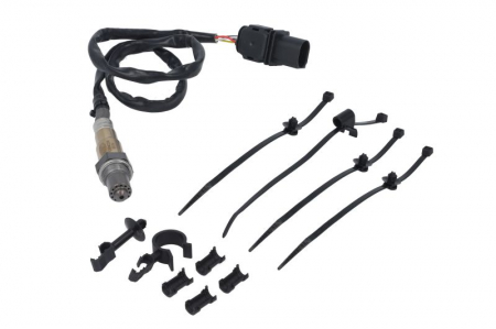 Sistem evacuare - Sonda Lambda (numar fire 5, 800mm) potrivit AUDI A1, A3, A4 ALLROAD B8, A4 B8, A5, A6 C6, A6 C7, A8 D3, Q5, Q7, R8, R8 SPYDER; PORSCHE CAYENNE; SEAT ALTEA, ALTEA XL, EXEO, EXEO ST 1.4-6.0 02.03-