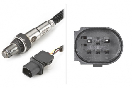 Sonda lambda - Sonda lambda (numar fire 6, 400mm) potrivit DS DS 5; IVECO DAILY IV, MASSIF; MERCEDES A (W169), A (W176), B SPORTS TOURER (W245), B SPORTS TOURER (W246, W242), C (C204) 0.8D-6.2 07.01-