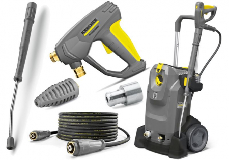Spalator de inalta presiune HD 7/17 M Plus clasa: mijloc 700 l/ora, 255 bar, putere 4,2 CP, varf motor: trifazat, duza rotativa Curatare, Intretinere & Accesorii - Spalator de inalta presiune HD 7/17 M Plus clasa: mijloc 700 l/ora, 255 bar, putere 4,2 CP, varf motor: trifazat, duza rotativa