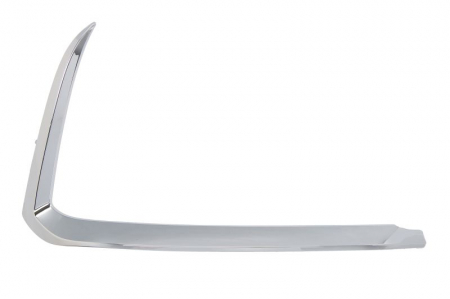 Spoiler - Spoiler bara fata potrivit Mazda CX-9 dupa 2015 - dreapta (Inferior, plastic, crom)