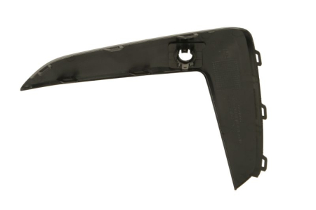 Spoiler bara Fata Dreapta M-TECHNIC, cu gauri pentru senzorii de parcare, plastic, negru lucios potrivit BMW 5 G30, F90, 5 G31 dupa 2016 [1]