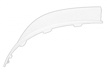 Piese Auto - Spoiler bara fata dreapta (negru) OPEL ASTRA intre 2009-2012