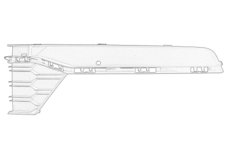 Spoiler - Spoiler bara Fata Dreapta potrivit SKODA RAPID 03.17-03.22