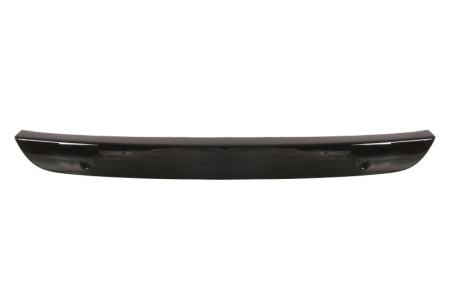 Spoiler - Spoiler bara Fata (Inferior, cu gauri pentru senzorii de parcare, plastic, lucios/negru, SRT/TRACKHAWK) potrivit JEEP GRAND CHEROKEE IV WK2 10.16-06.20