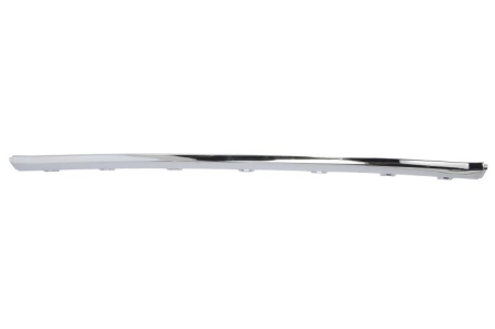 Elemente bara - Spoiler bara Fata (Inferior/Mijloc, crom) potrivit VOLVO XC60 II dupa 2023