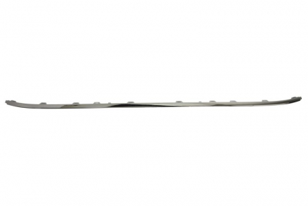 Spoiler - Spoiler bara fata potrivit VW PASSAT ALLTRACK B8, PASSAT B8 dupa 2014 - (Inferior/Mijloc, HIGHLINE, plastic, crom)