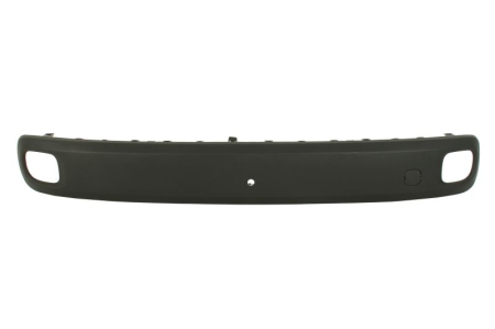 Elemente bara - Spoiler bara Spate cu gauri pentru senzorii de parcare, negru, TÜV potrivit FIAT PANDA, PANDA/HATCHBACK 09.03- 02.12-