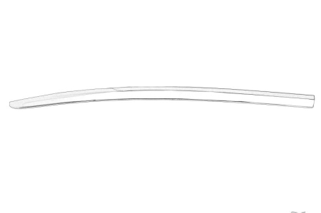 Spoiler - Spoiler bara Spate Dreapta (plastic, crom) potrivit OPEL ASTRA J Hatchback 09.12-04.18