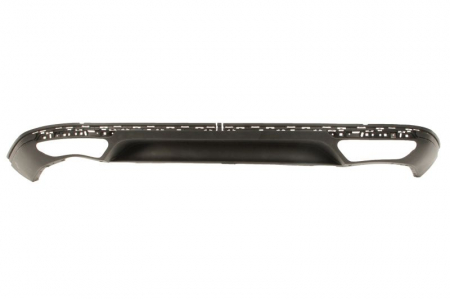Spoiler bara spate negru cu 2 iesiri esapament potrivit VW PASSAT B8 limuzina 2014-2019 [1]